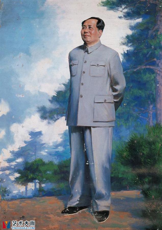 Infinite Scenes_Mao zedong-oil painting