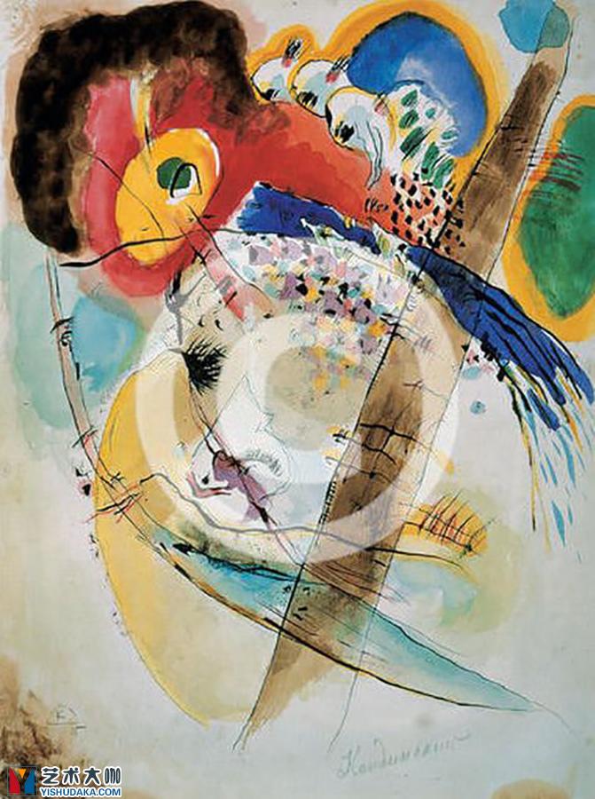 奇异鸟,异国情调的鸟油画作品