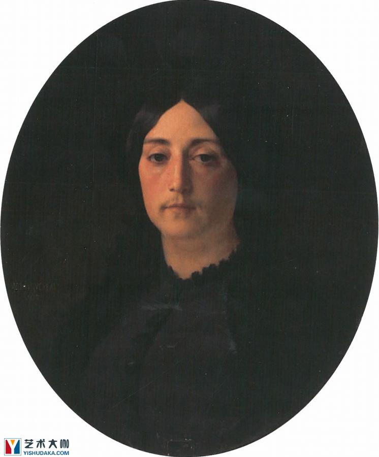 Portrait de Madame Lanusse,Meyer-oil painting