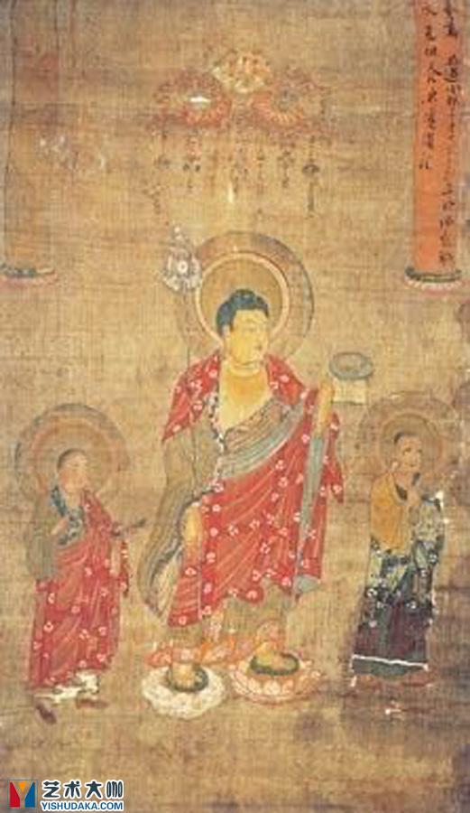 Bodhisattva of the path-mural