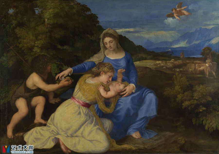 The Aldobrandini Madonna-oil painting