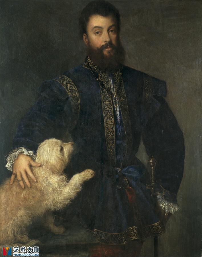 Portrait of Federico II Gonzaga-oil painting