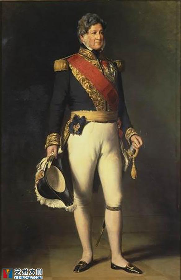 法国国王_路易・菲利普一世法国国王油画作品
